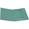 CART. GARDA 50 CARTELLINE 3 LEMBI VERDE S/STAMPA 200GR