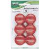 LEBEZ BLISTER 12 MAGNETI MR-30 ROSSO DIAM.30MM