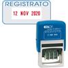 COLOP Timbro S260/L3 DATARIO + REGISTRATO 4mm autoinchiostrante COLOP