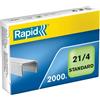 RAPID Scatola 2000 punti STANDARD RAPID 21/4 (6/4) (Conf.10)
