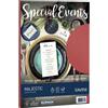 FAVINI Carta metallizzata SPECIAL EVENTS A4 20fg 120gr rosso FAVINI