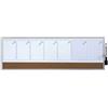 NOBO ORGANIZER MAGNETICO SETTIMANALE 58,5x19cm ORIZZONTALE QUARTET