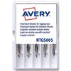 AVERY SCATOLA 5 AGHI STANDARD per SPARAFILI Avery