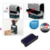 TRODAT Blister da 3 tamponi 6/4911 blu Trodat