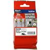 BROTHER NASTRO LAM.CON ADESIVO RESIST.TZE-S241 18MMx8MT NERO/BIANCO