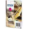 EPSON CARTUCCIA A PIGMENTI MAGENTA EPSON DURABRITE ULTRA, SERIE 16/PENNA E CRUCIVERBA