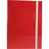 STARLINE CARTELLA PROGETTO DORSO 3CM C/ELASTICO ROSSO STARLINE