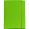 STARLINE Cartella con elastico 25x34cm Verde prato Queen Starline (Conf.10)