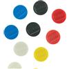 NOBO 10 Magneti Ø32mm colori assortiti Nobo