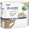 Lucart Pacco 4 rotoli Carta Igienica 270 strappi EcoNatural 4.3 Lucart Plastic Free