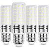 HZSANUE LED Lampadina Mais 15W,E27 Vite Edison Lampadina, 6000K Bianco Freddo, 1700LM, 120W Lampadine Incandescenza Equivalenti, Non Dimmerabile, Confezione da 4