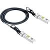 10Gtek SFP+ DAC Twinax Cavo 0.5-Meter(1.65ft), 10G SFP+ to SFP+ Direct Attach Copper Passive Cable per Cisco SFP-H10GB-CU0.5M, Ubiquiti UniFi, TP-Link, Netgear, D-Link, Zyxel, Mikrotik and More