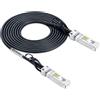 10Gtek SFP+ DAC Twinax Cavo 1-Meter(3.3ft), 10G SFP+ to SFP+ Direct Attach Copper Passive Cable per Cisco SFP-H10GB-CU1M, Ubiquiti UniFi, TP-Link, Netgear, D-Link, Zyxel,Mikrotik and More