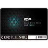 SP Silicon Power Silicon Power SSD 2TB 3D NAND A55 SLC Cache Performance Boost 2.5 inch SATA III 7mm (0.28) Internal Solid State Drive