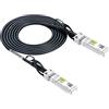 10Gtek 10Gb SFP+ DAC Twinax Cable, Passive, Compatible with Ubiquiti UniFi, 2-Meter(6.5ft)