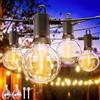 ZOTOYI 30M G40 Catena Luminose Esterno, LED Catena Luci Stringa Giardino con 40+2 Lampadine, Impermeabile Luci Esterne a Corda per Casa Festa Natale Terrazza Matrimonio Partito, 2700K Bianco Caldo