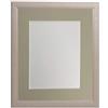 FRAMES BY POST Glitz-Cornice portafoto in plastica con Supporto Grigio Chiaro, Formato, 25,4 x 15,2 cm, Colore: Rosa, A4 Image Size 10 x 6 inch
