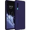 kwmobile Custodia Compatibile con Huawei P30 Cover - Back Case per Smartphone in Silicone TPU - Protezione Gommata - deep ocean