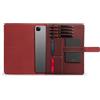 Londo Custodia in Vera Pelle per Tablet - Case per iPad Pro 12.9 con Due Scomparti per Carte e Portapenne/Apple Pencil in Pelle