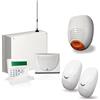 AMC ELETTRONICA AMC - KIT 186 Centrale allarme C24 GSM PLUS +TASTIERA K-VOICE + SIRENA + SENSORI