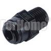 Raccordo Rapido Dm Fit Terminale diritto tubo Ø - filetto conico BSPT 6mm x 3/8