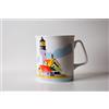 Meditathe Polo Sud Meditathe Tazza letteraria Mugs Virginia Woolf Leggere Senza fine, Porcellana