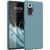 kwmobile Custodia Compatibile con Xiaomi Redmi Note 10 Pro Cover - Back Case per Smartphone in Silicone TPU - Protezione Gommata - artic night