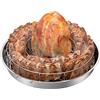 onlyfire Supporto di Cottura per Costine,Supporto Pollo BBQ per costolette e arrosto di Pollo per affumicare Weber, Green Egg, Kamado Joe