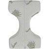 MB HOME ITALY Cuscino Posturale per Ginocchia e Gambe all'Aloe Vera, Cuscino in Poliuretano per Allineamento Spinale, Ideale in Gravidanza e per Mal di Schiena, Sfoderabile, Made in Italy, 30x23x12cm