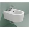 FLAMINIA - MINI LINK BIDET SOSPESO MONOFORO CON TROPPOPIENO BIANCO 5065
