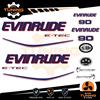 OraInkJet Kit Adesivi Motore Marino Fuoribordo Evinrude e-tec 90 cv - versione D