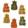 Whimzees Hedgehog Naturali L | Peso 18-27 Kg - Whimzees - Riccio Naturale - Taglia L da 18-27 Kg - 6 Snack