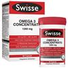 Swisse omega 3 concentrato 60 capsule integratore funzione cardiaca