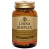 SOLGAR Lisina simplex integratore aminoacidi 50 capsule vegetali