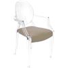 MYAREADESIGN IL CUSCINO per sedia KARTELL LOUIS GHOST - LOUIS-GRETA-07-HAZEL