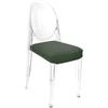 MYAREADESIGN IL CUSCINO per sedia KARTELL VICTORIA GHOST - VICTORIA-GRETA-13-GRASS-GREEN