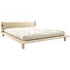 Karup Letto in legno - Peek Bed Naturale Karup Design (Misura esterna 184x226 - Misura interna 160x200)
