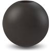 Cooee Design Cooee Vaso di design a sfera, 20 cm, nero