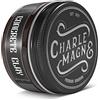 Charlemagne Concrete Clay - 100 ml, Tenuta Super Forte - Cera Capelli Uomo