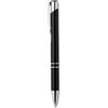 Penne gadget automatiche rifinite in alluminio con refill blu personalizzate o neutre