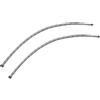 AERZETIX - Set di 2 tubi/raccordi femmina 3/8'' - maschio M10 lavello cucina monoblocco - lunghezza 600mm - tubo di collegamento per miscelatore - tubo di alimentazione sanitaria - C51117