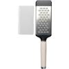 KitchenAid Grattugia con Manico in Acciaio Inossidabile, Taglio Medio, Bidirezionale - Color Crema