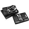 Pradel Excellence D570C Servizio di Posate Miroir da 84 Pezzi in Cofanetto in Legno con cassetto