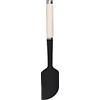 KitchenAid Spatola Raschietto da Cucina in Silicone, Leccapentole, Color Crema