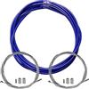 cyclingcolors Kit Copri Deragliatore Cavo Teflon per Bicicletta, Blu