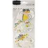 American Crafts Pebbles Hey Hello WASHI 8/PKG, 0, taglia unica