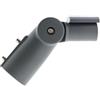 M LEDME Braccio di supporto a snodo per lampione 24cm Grigio M LEDME