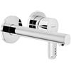 NOBILI RUBINETTERIA Nobili Rubinetterie New Road - Miscelatore lavabo a parete bocca lunga- RD00199/1+WE00198