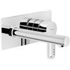 NOBILI RUBINETTERIA Nobili Rubinetterie New Road - Miscelatore lavabo a parete con piastra - RD00198+WE00198