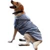 Eastlion Felpa Cane Grande Vestiti Cappotto Caldo Felpe con Cappuccio Maglione per Cucciolo di Cane Piccolo in Cotone Costumi Abbigliamento per Animali Domestici,Grigio 6XL